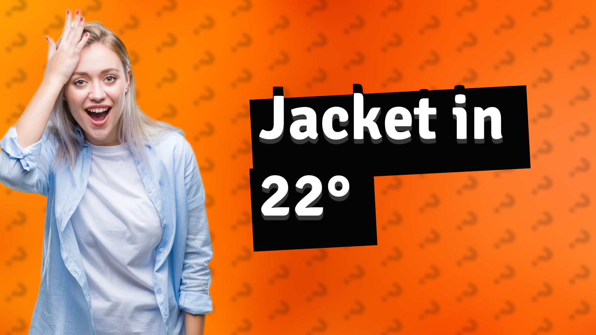 Jacket in 22°