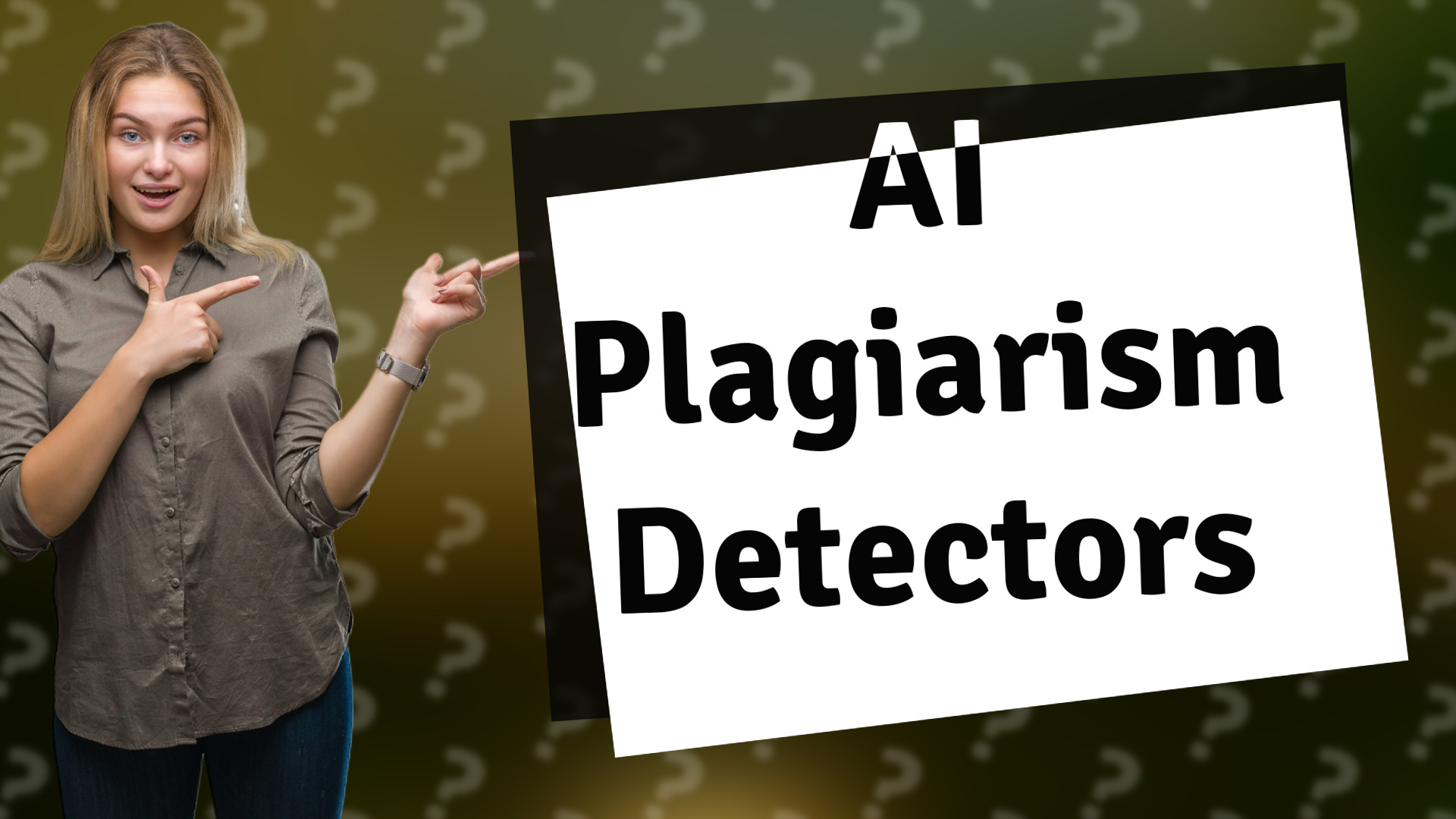 AI Plagiarism Detectors