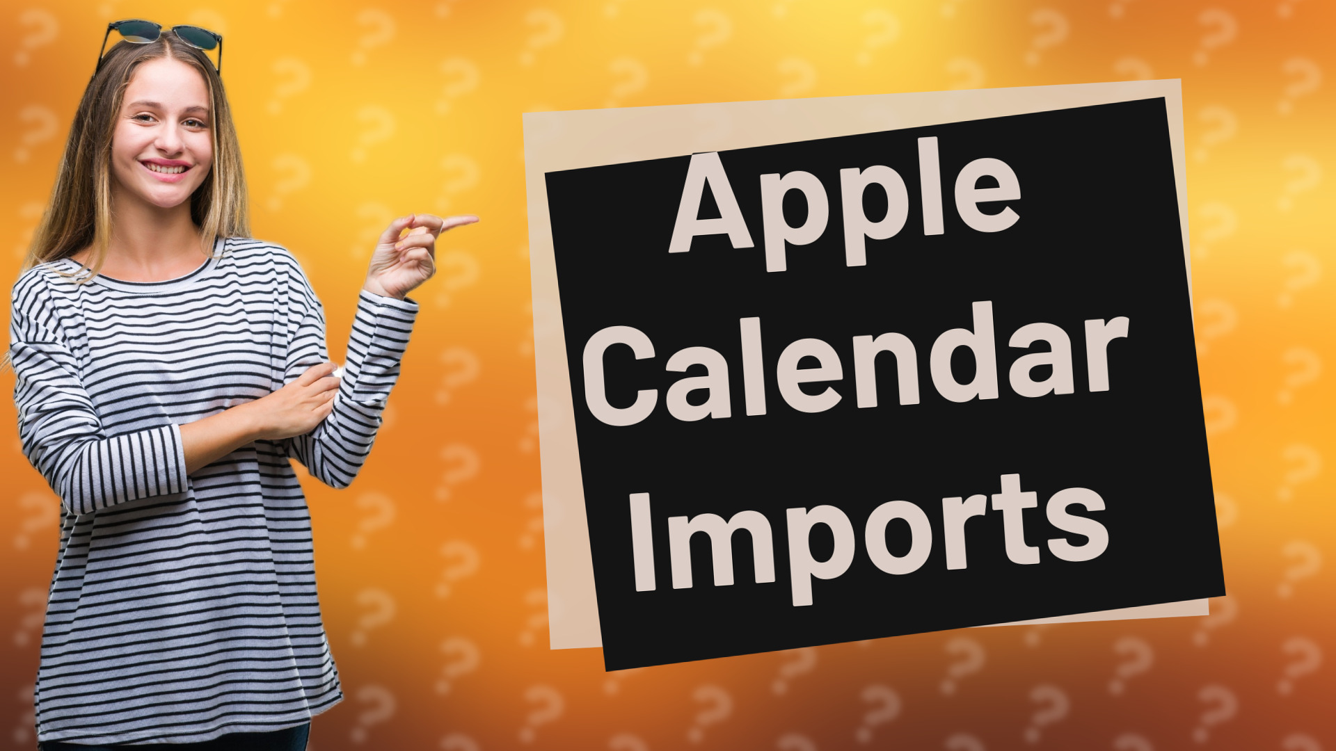 Apple Calendar Imports