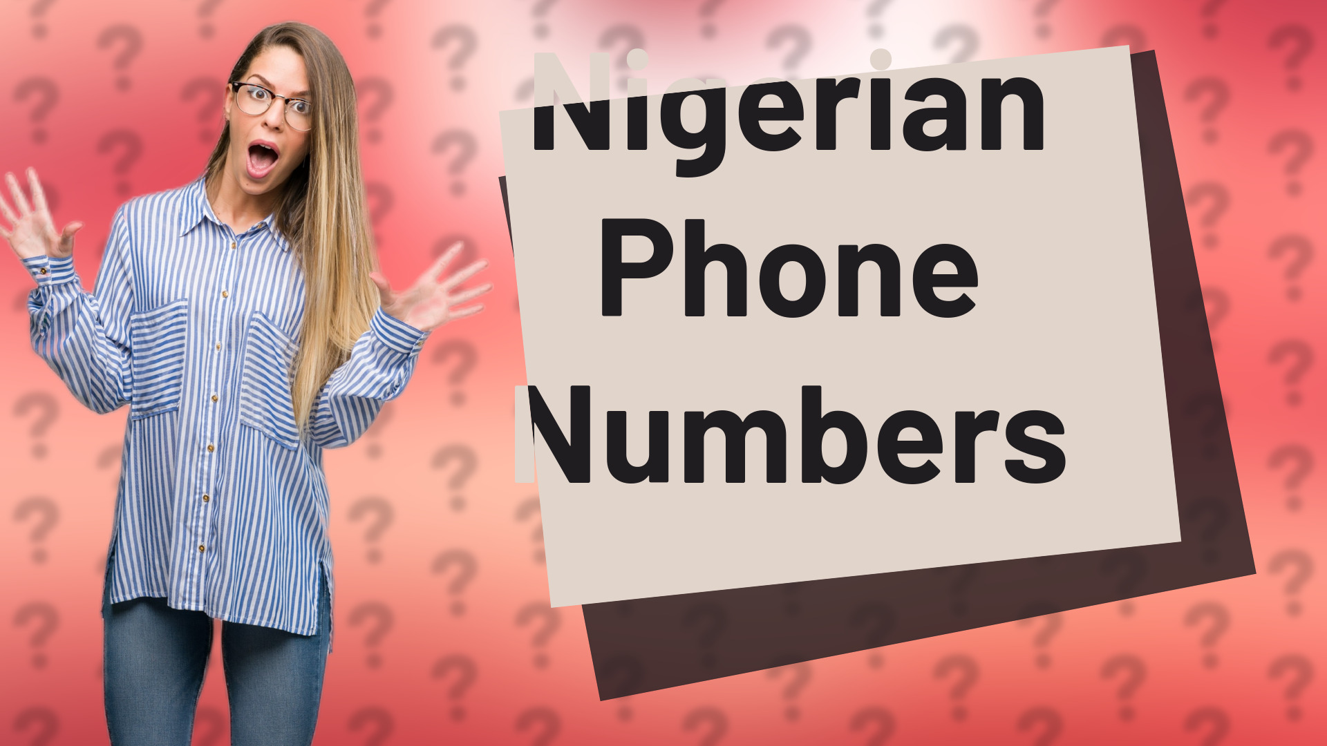 Nigerian Phone Numbers