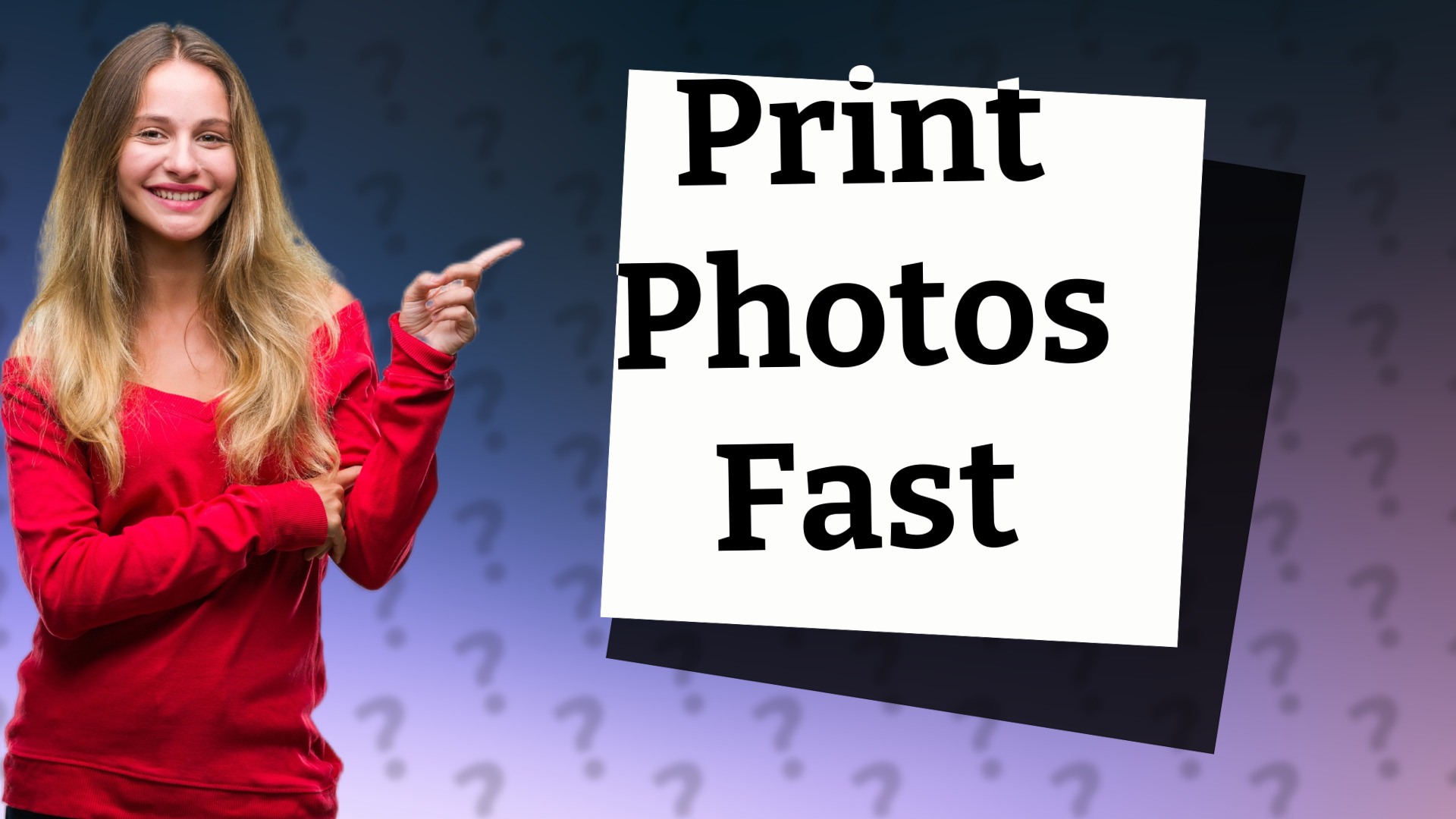 Print Photos Fast