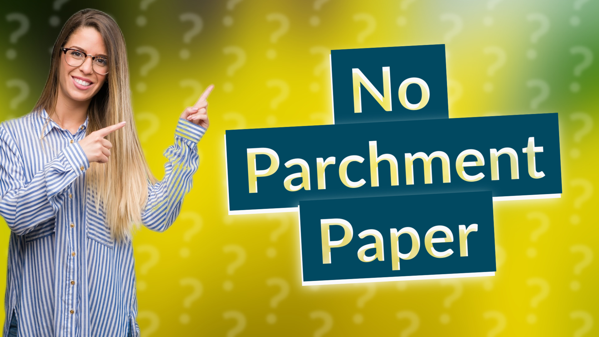 No Parchment Paper