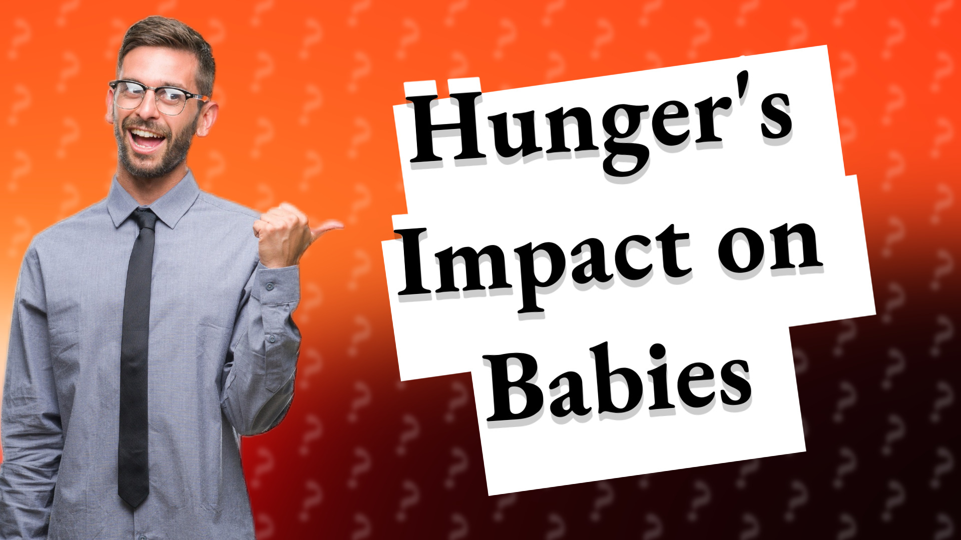 Hunger's Impact on Babies