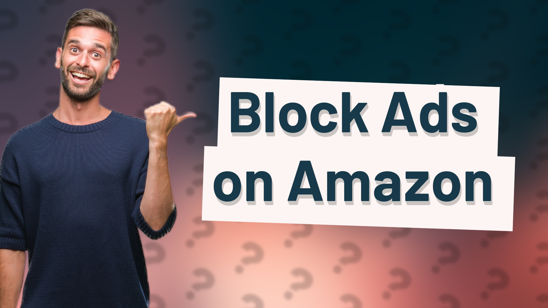 Block Ads on Amazon