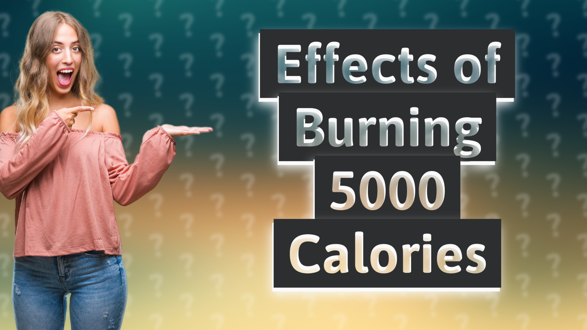 Effects of Burning 5000 Calories