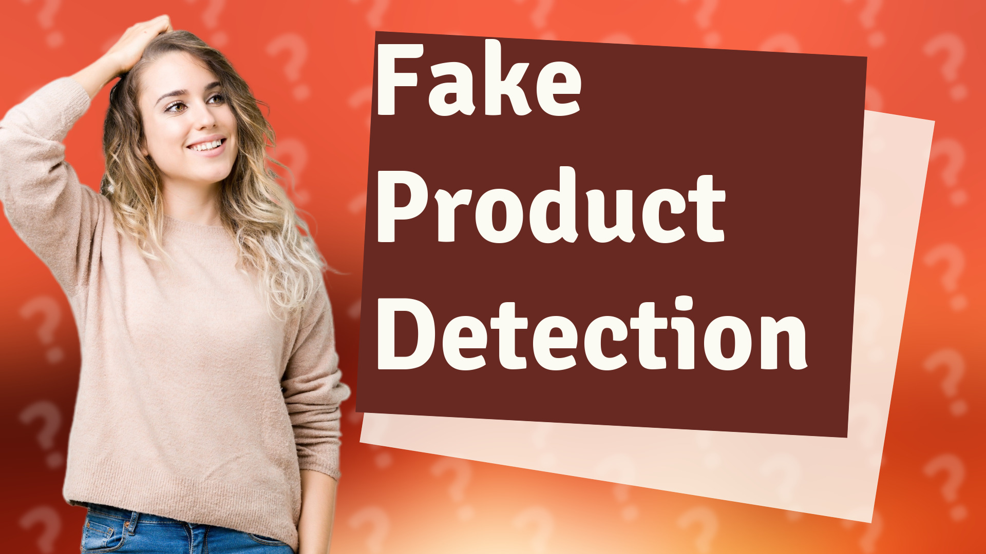 Fake Product Detection