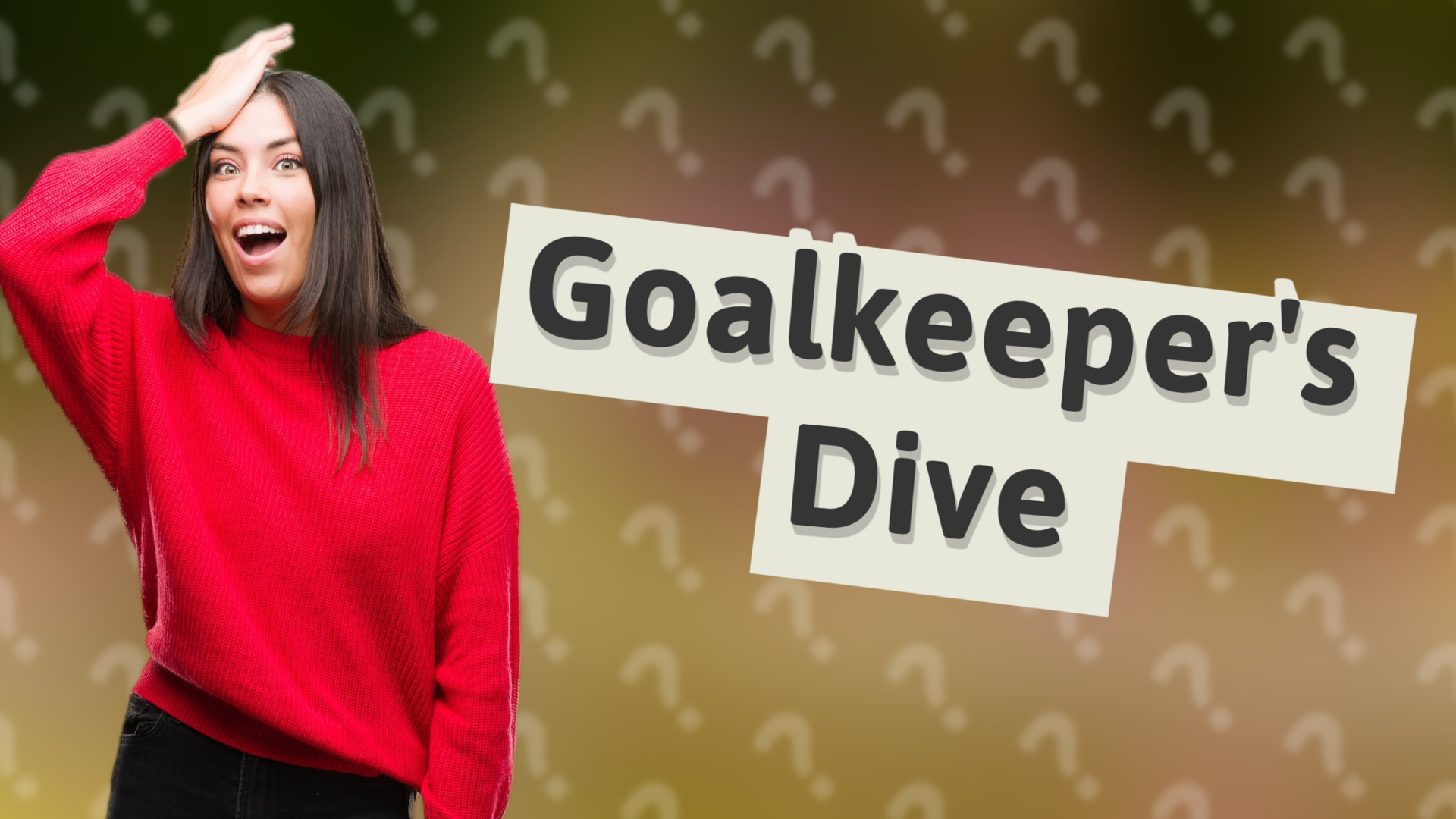 Goalkeeper's Dive