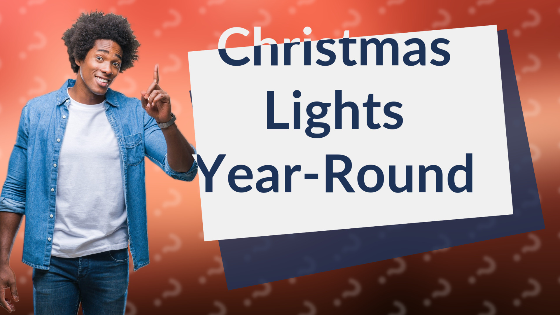 Christmas Lights Year-Round