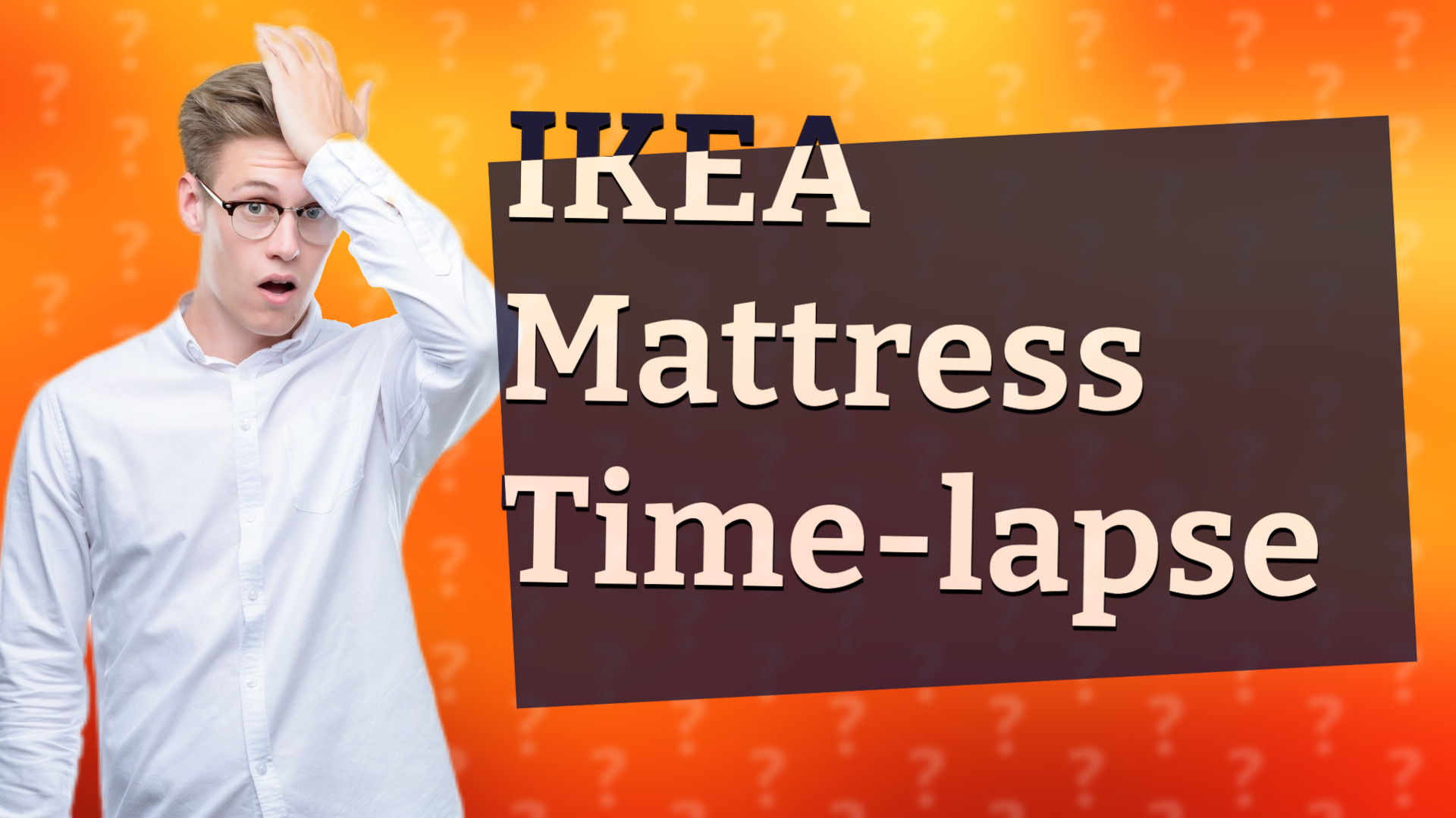 IKEA Mattress Time-lapse