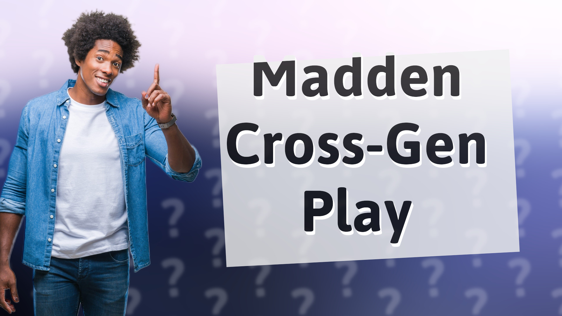 Madden Cross-Gen Play