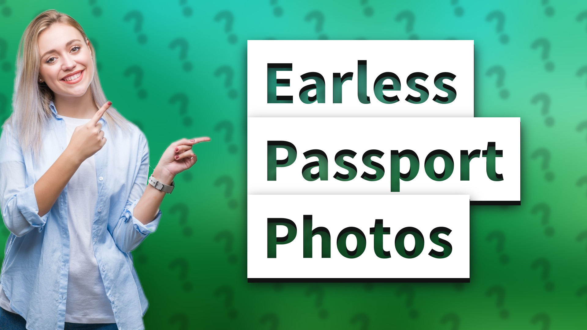 Earless Passport Photos