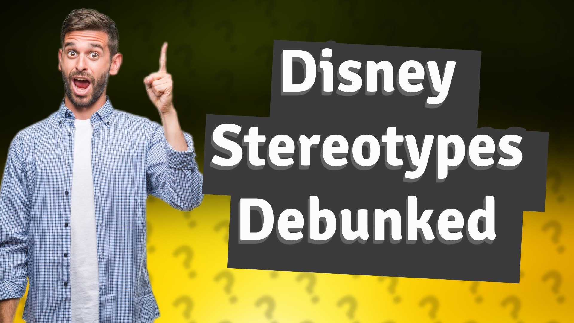 Disney Stereotypes Debunked