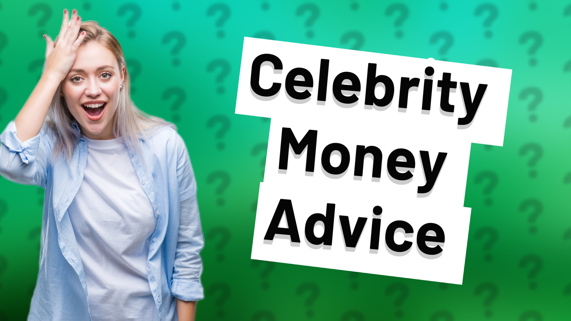 Celebrity Money Advice