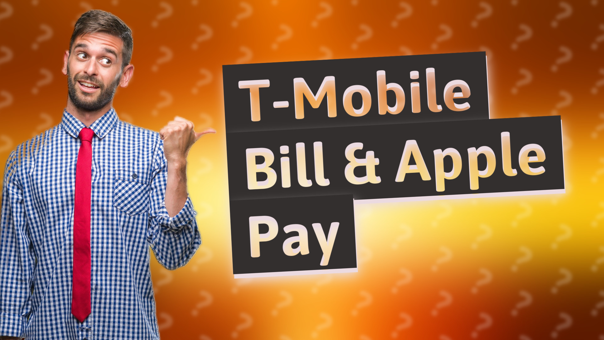 T-Mobile Bill & Apple Pay