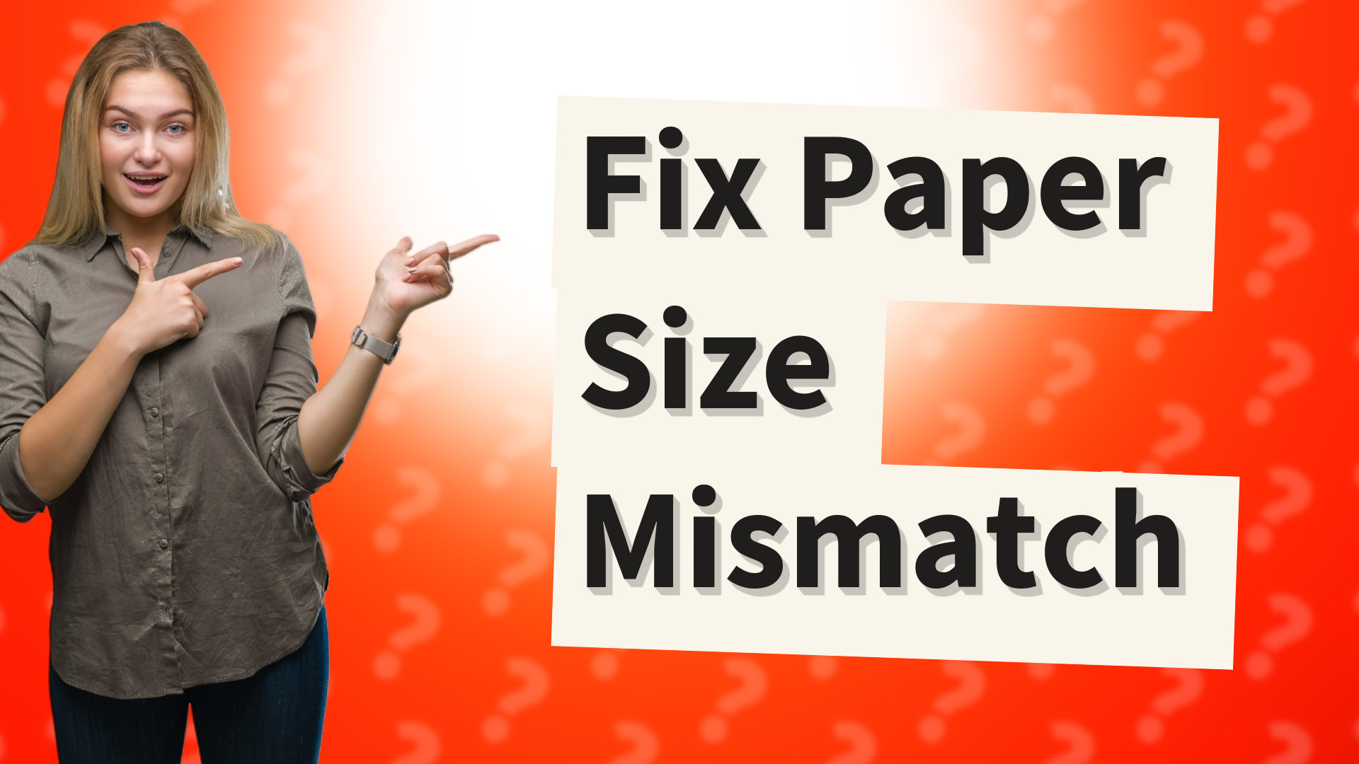 Fix Paper Size Mismatch