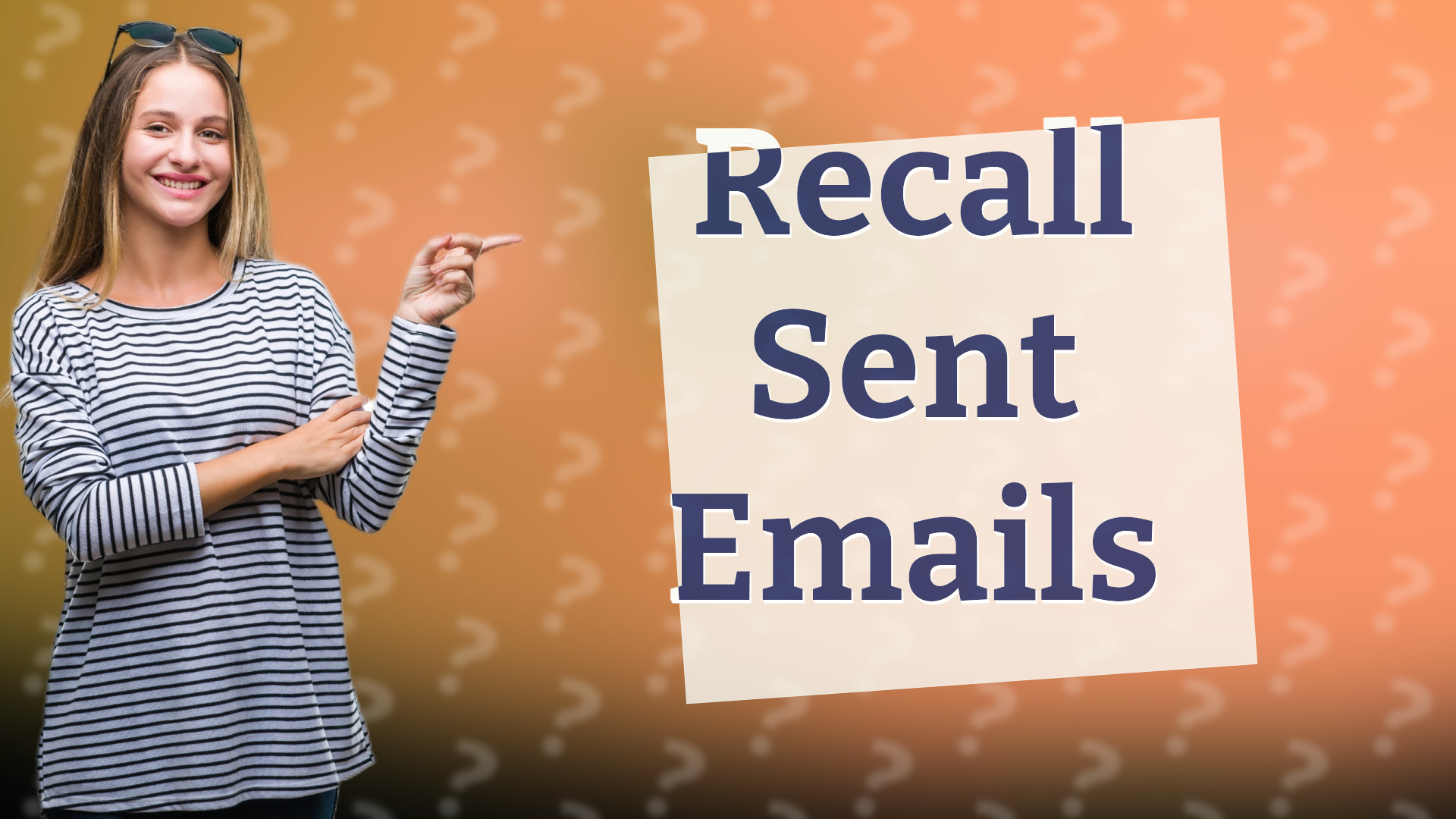Recall Sent Emails