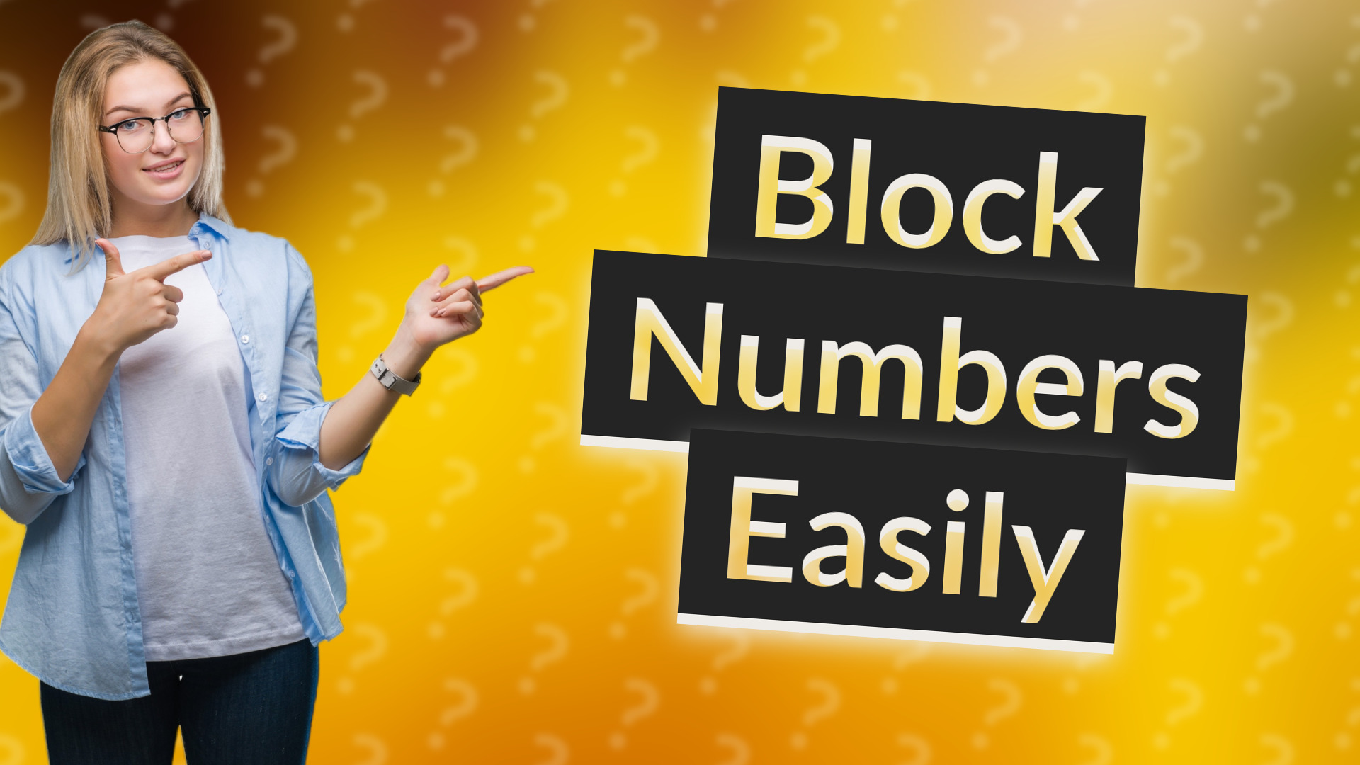 Block Numbers Easily