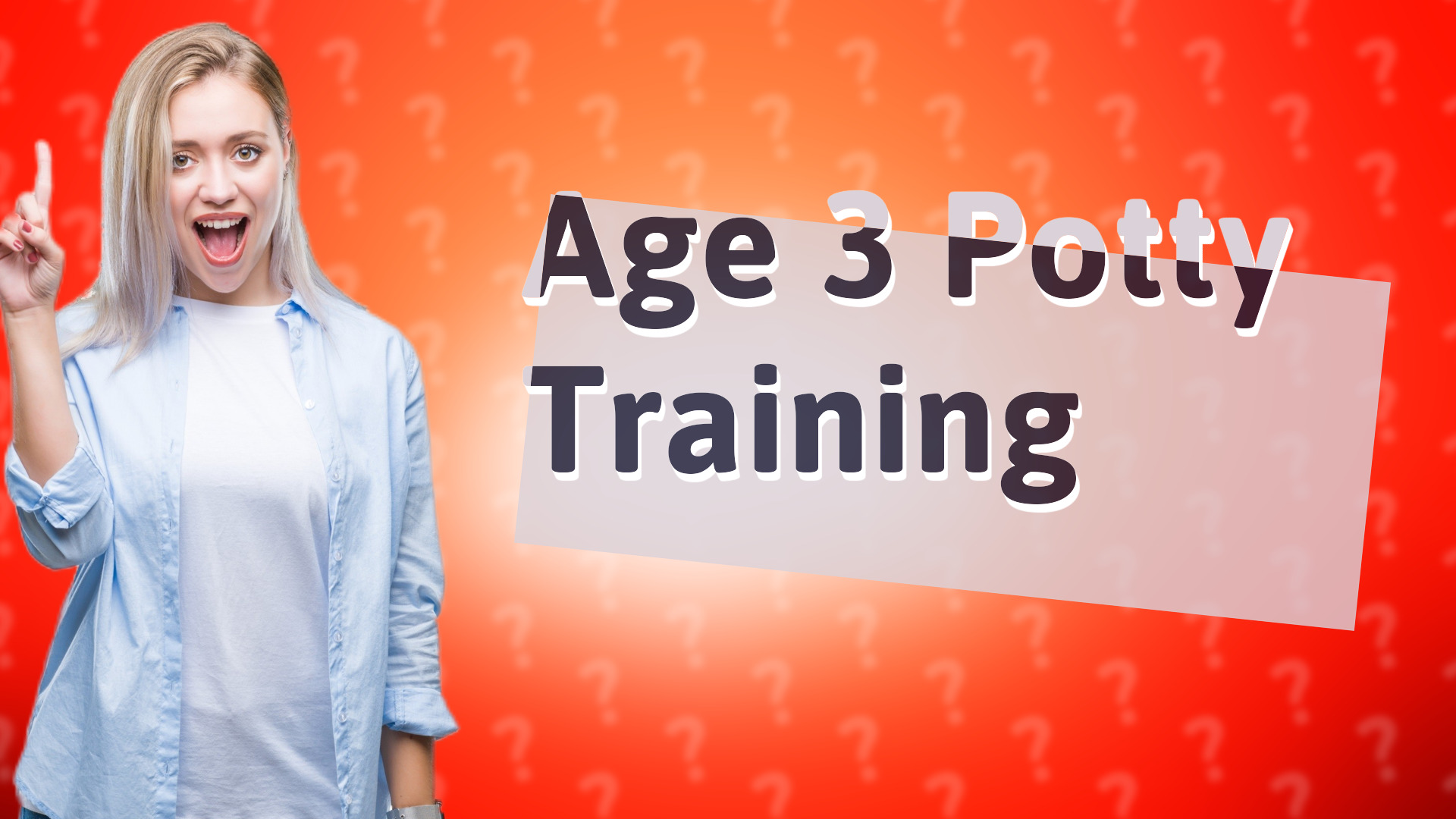 Age 3 Potty Training