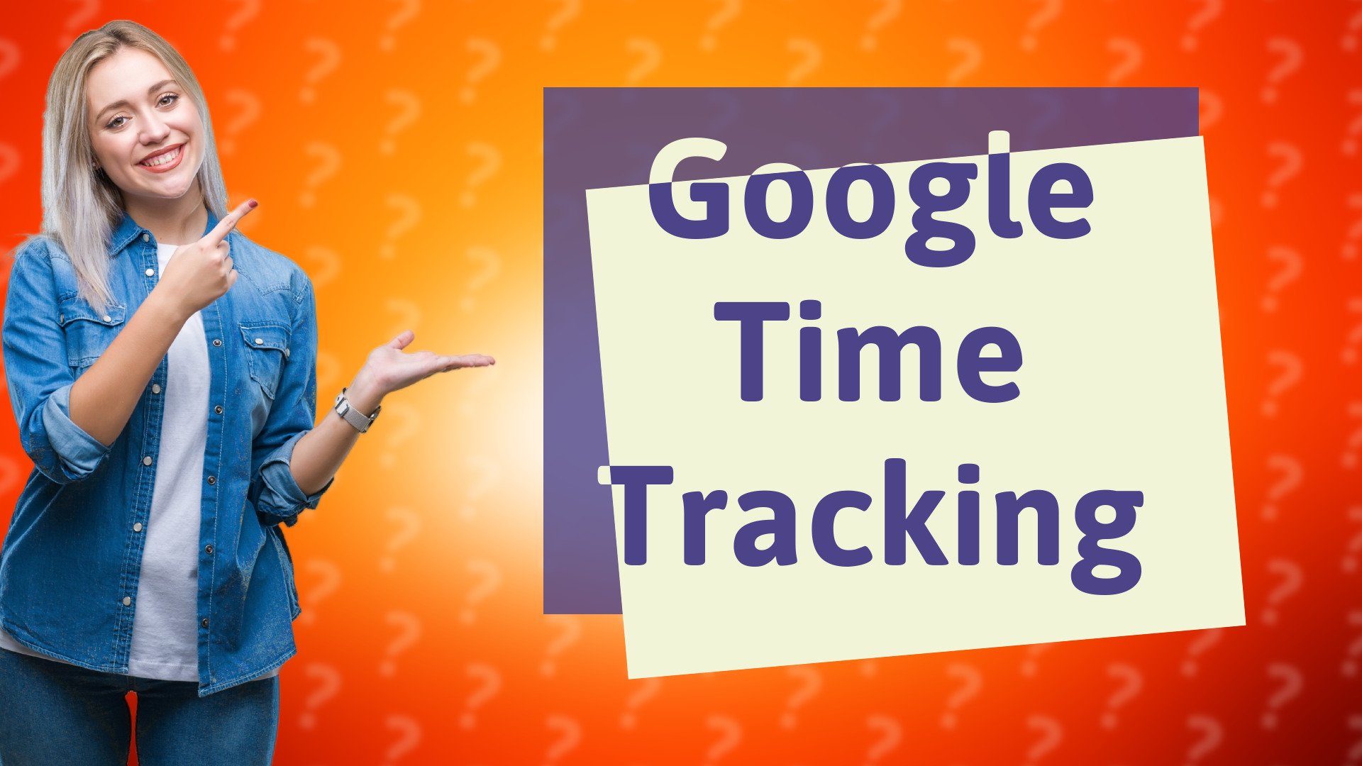 Google Time Tracking