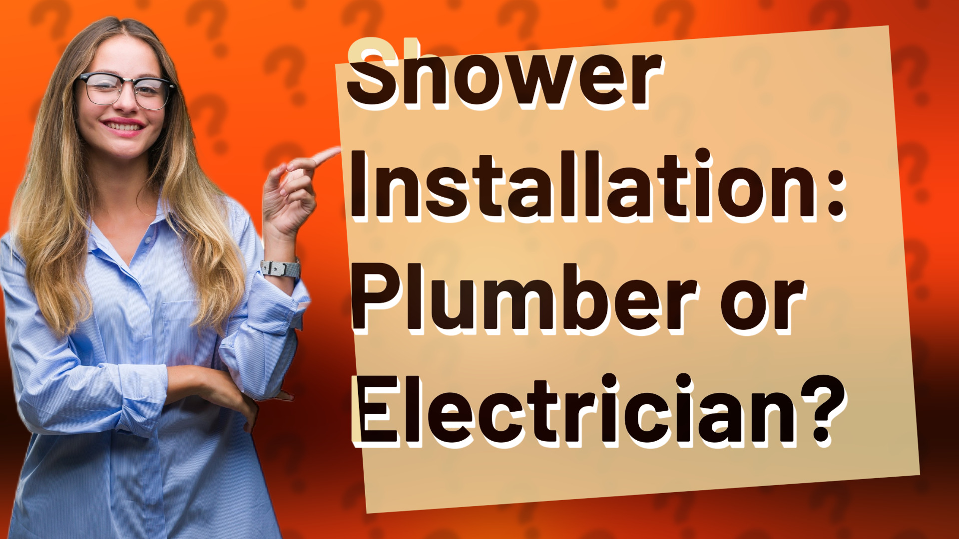 Shower Installation: Plumber or Electrician?