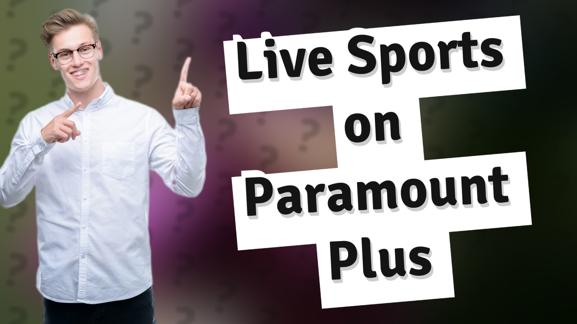 Live Sports on Paramount Plus