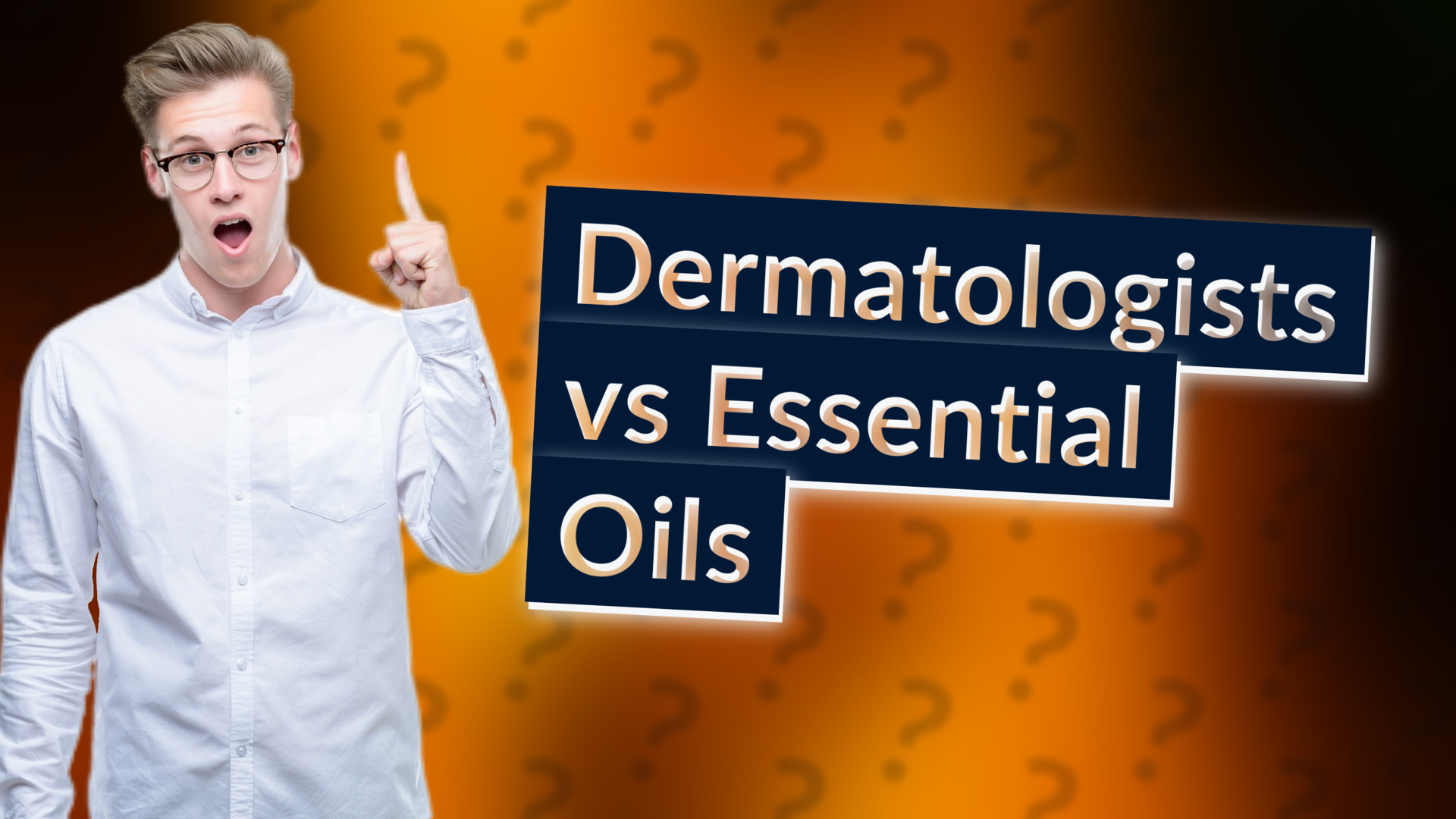 Dermatologists vs Essential Oils