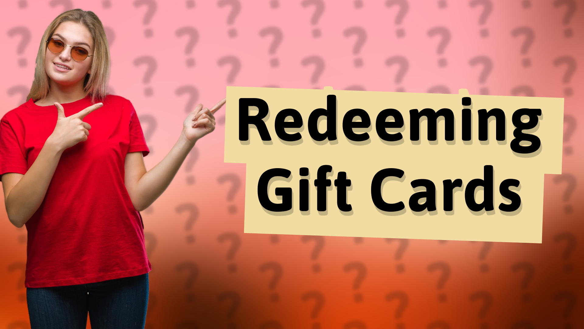 Redeeming Gift Cards