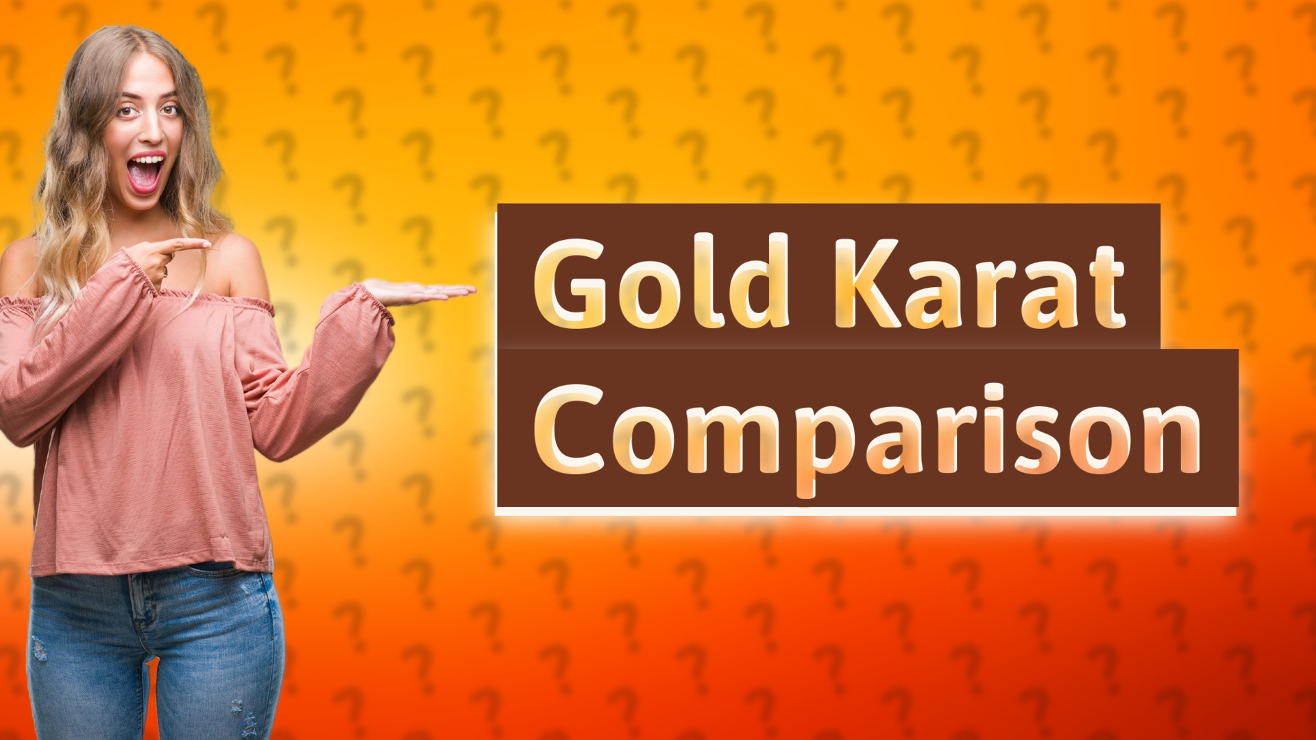 Gold Karat Comparison