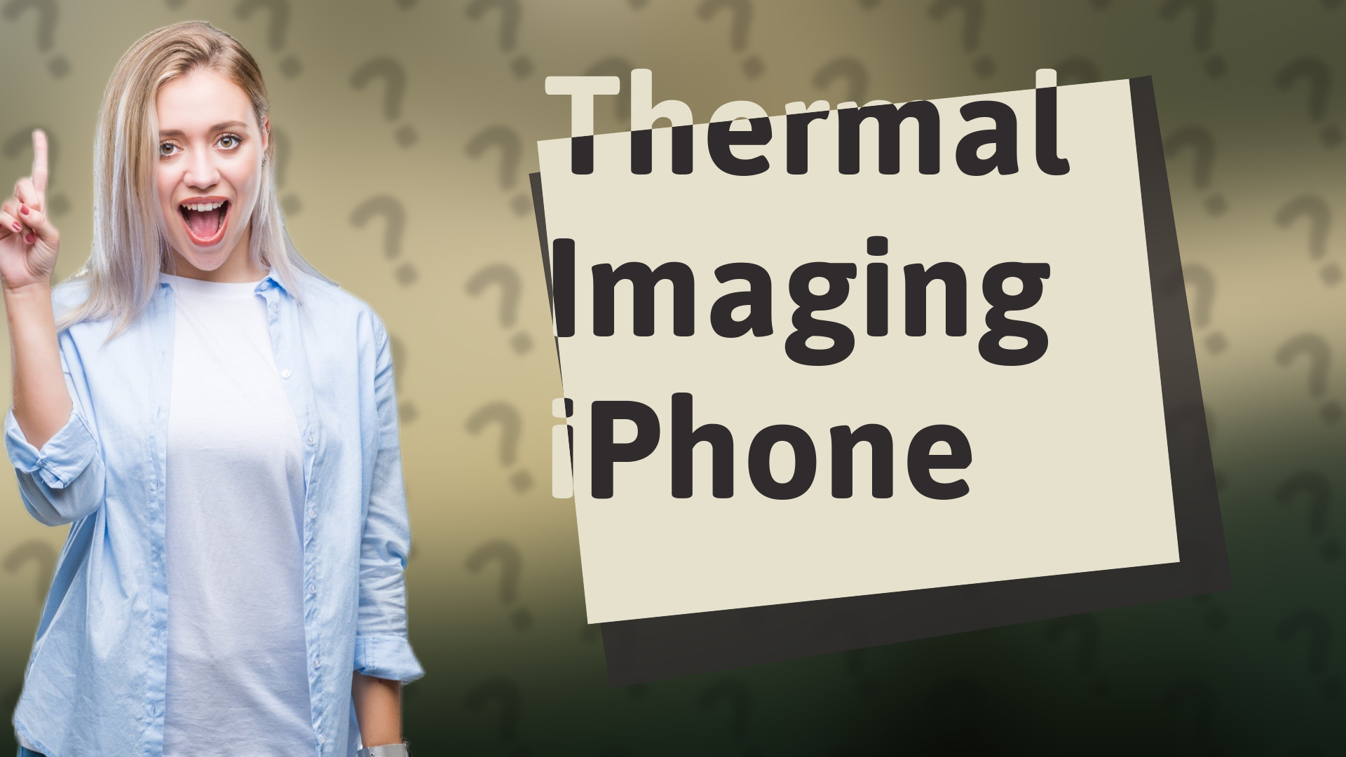 Thermal Imaging iPhone