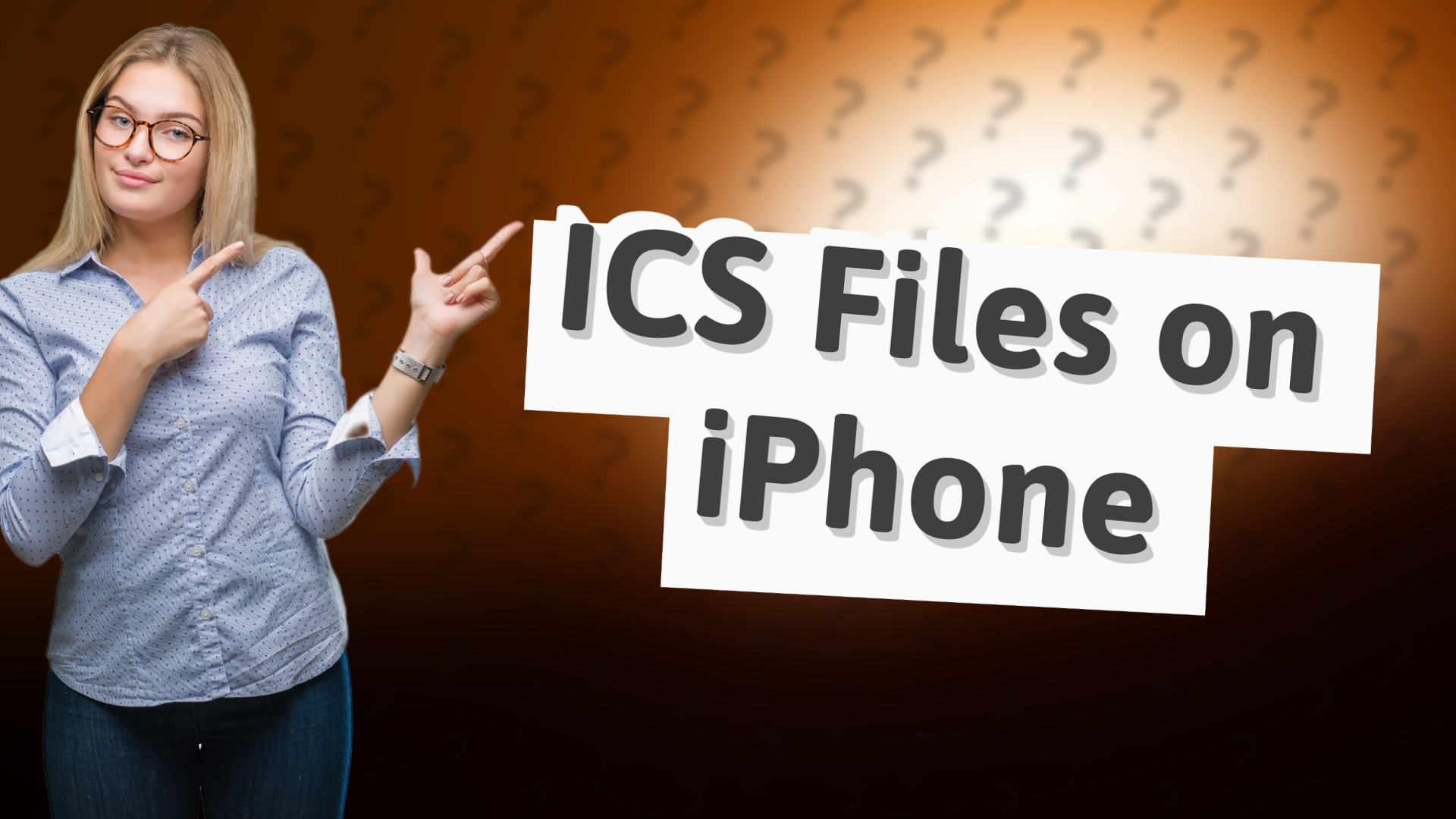 ICS Files on iPhone