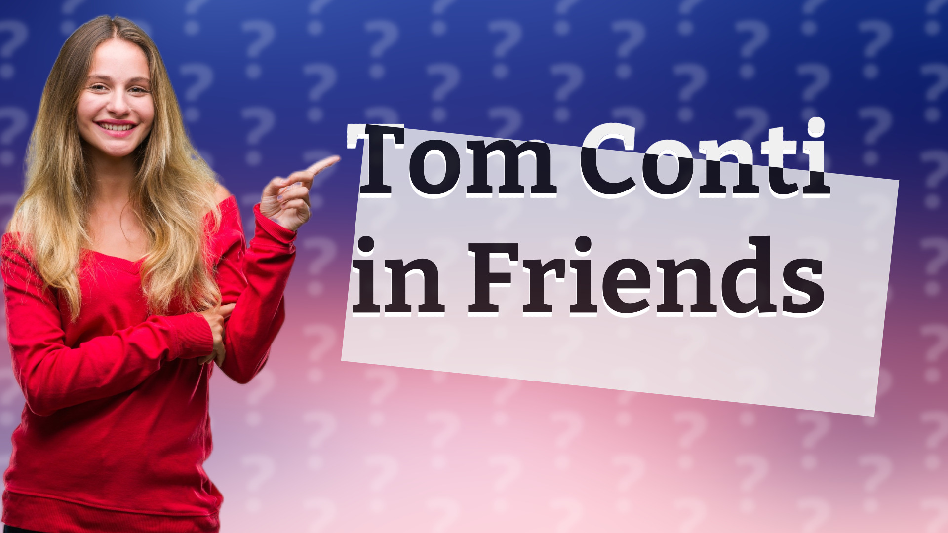 Tom Conti in Friends