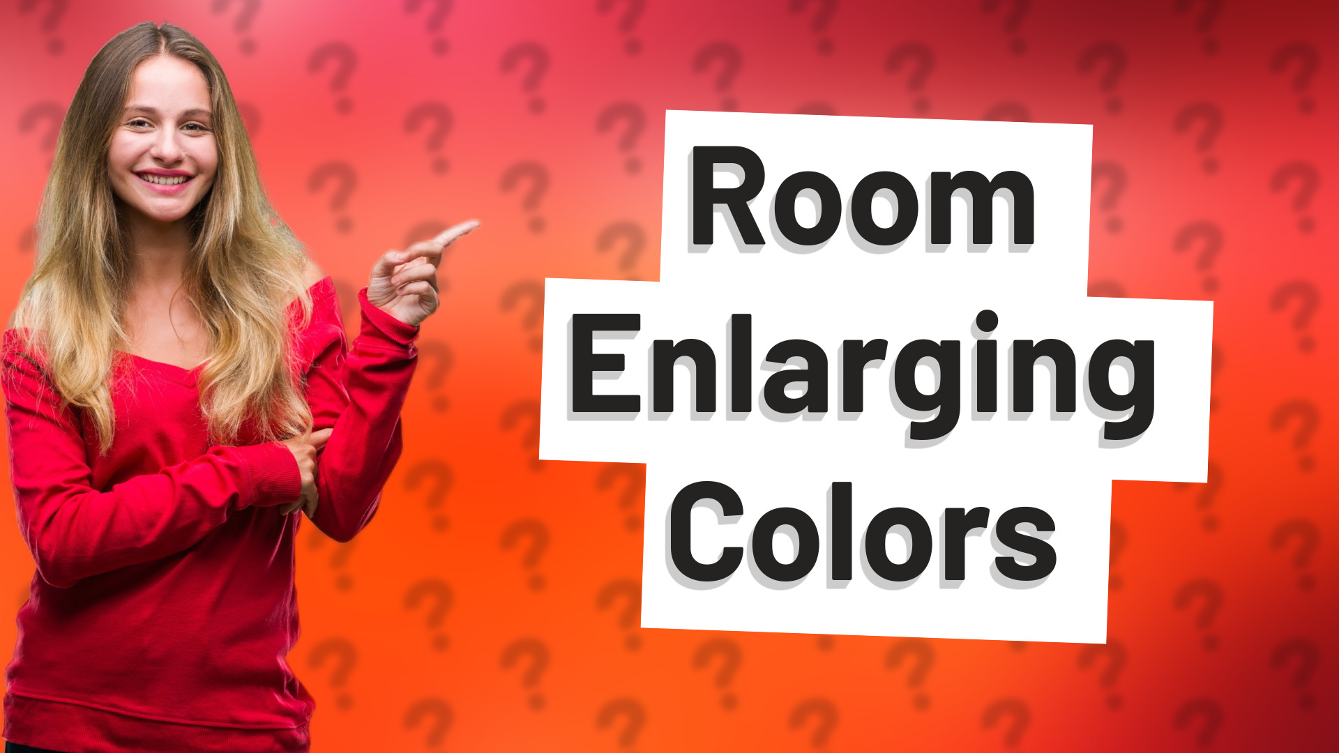 Room Enlarging Colors