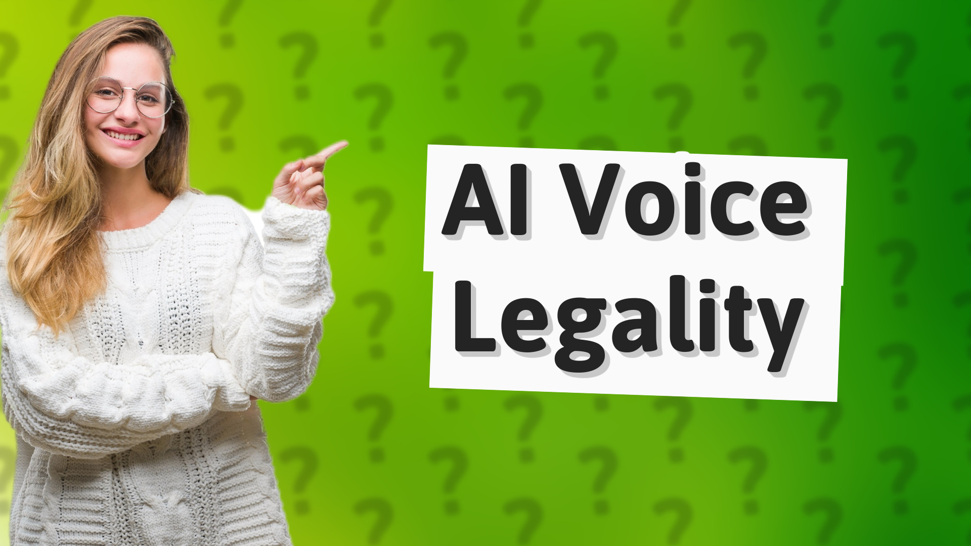 AI Voice Legality
