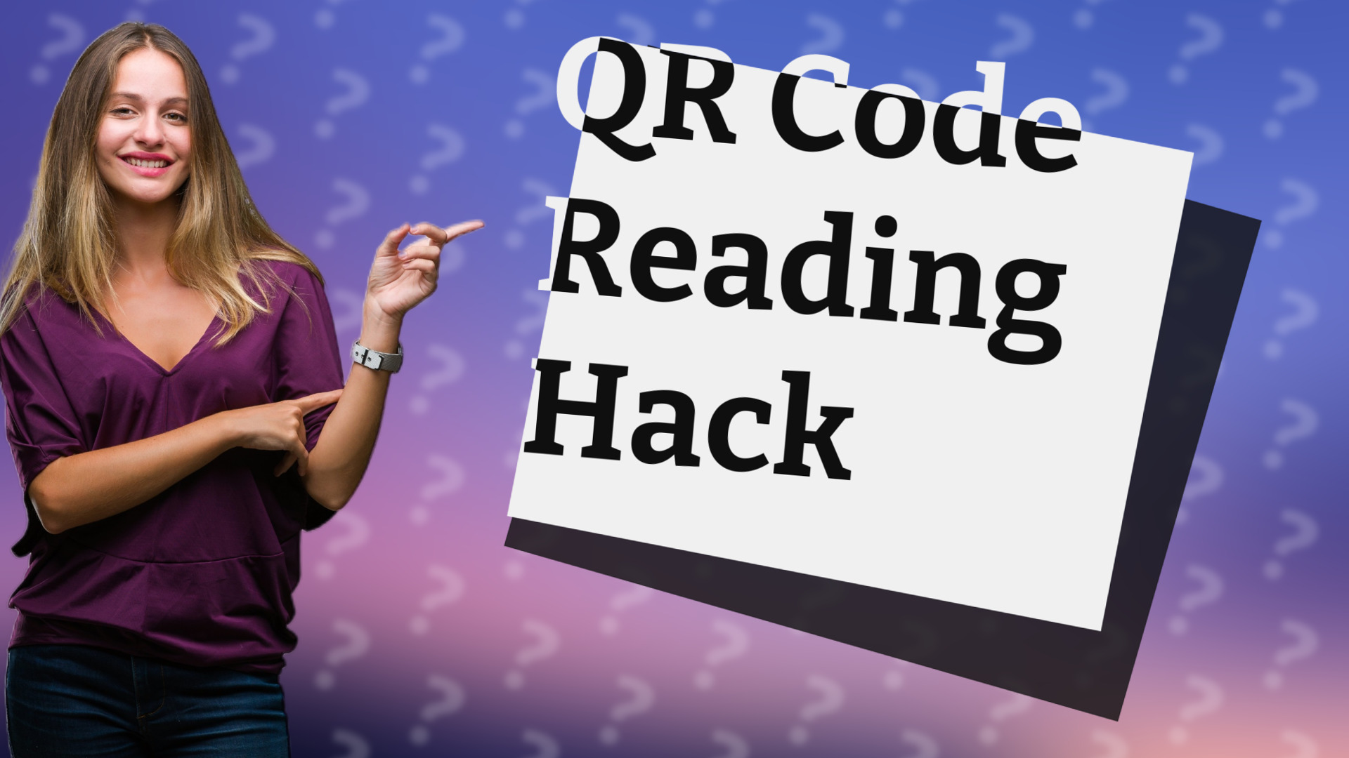 QR Code Reading Hack
