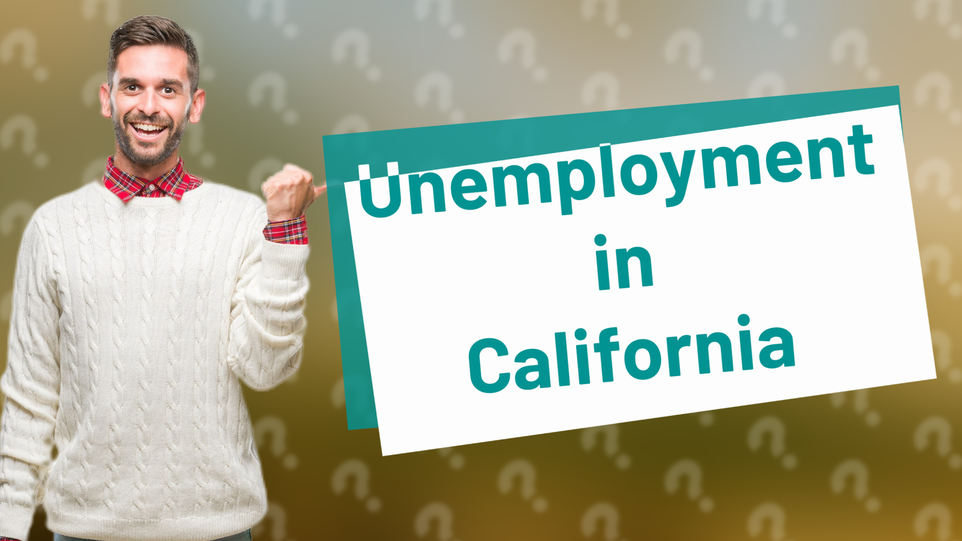 Unemployment in California