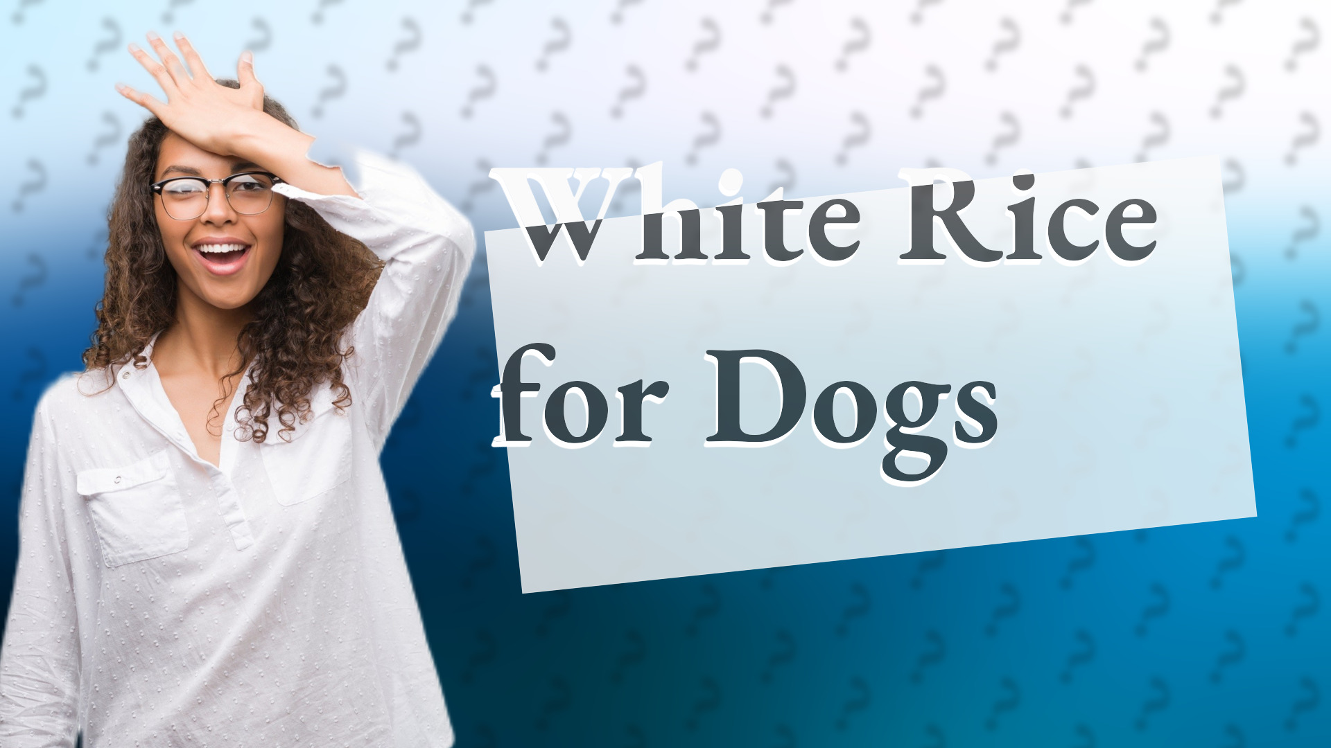 White Rice for Dogs