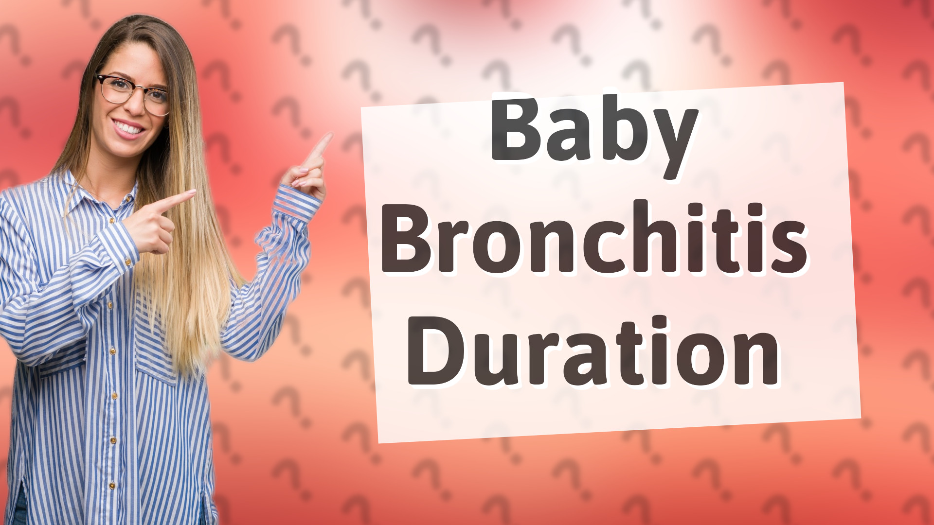 Baby Bronchitis Duration