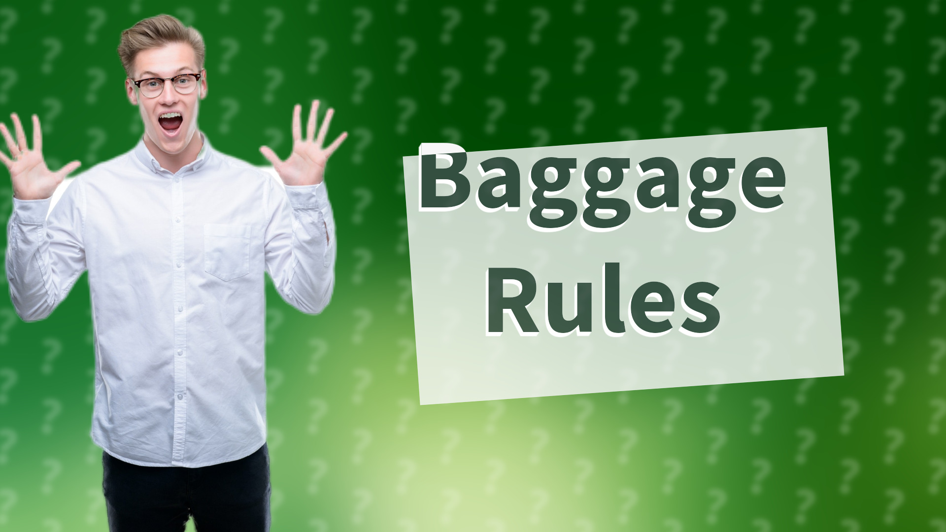 Baggage Rules