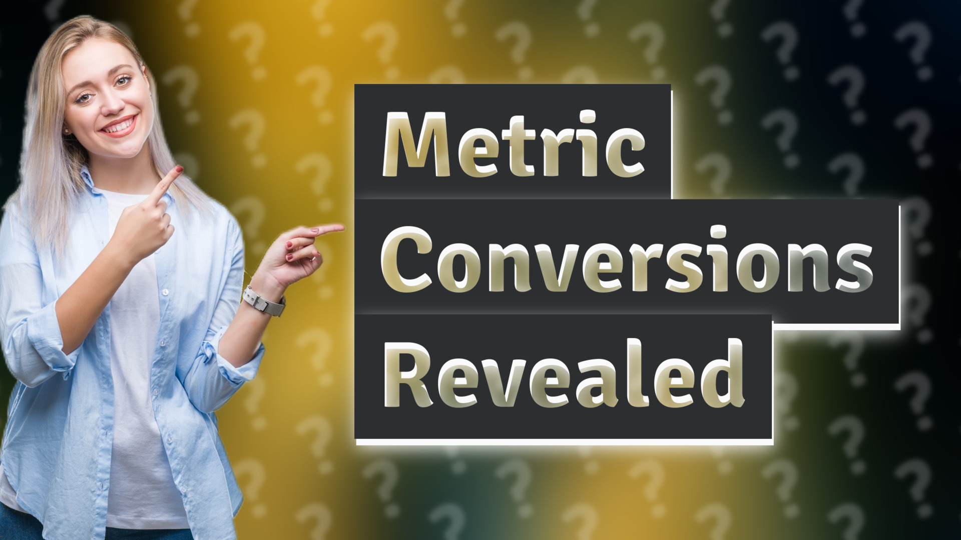 Metric Conversions Revealed