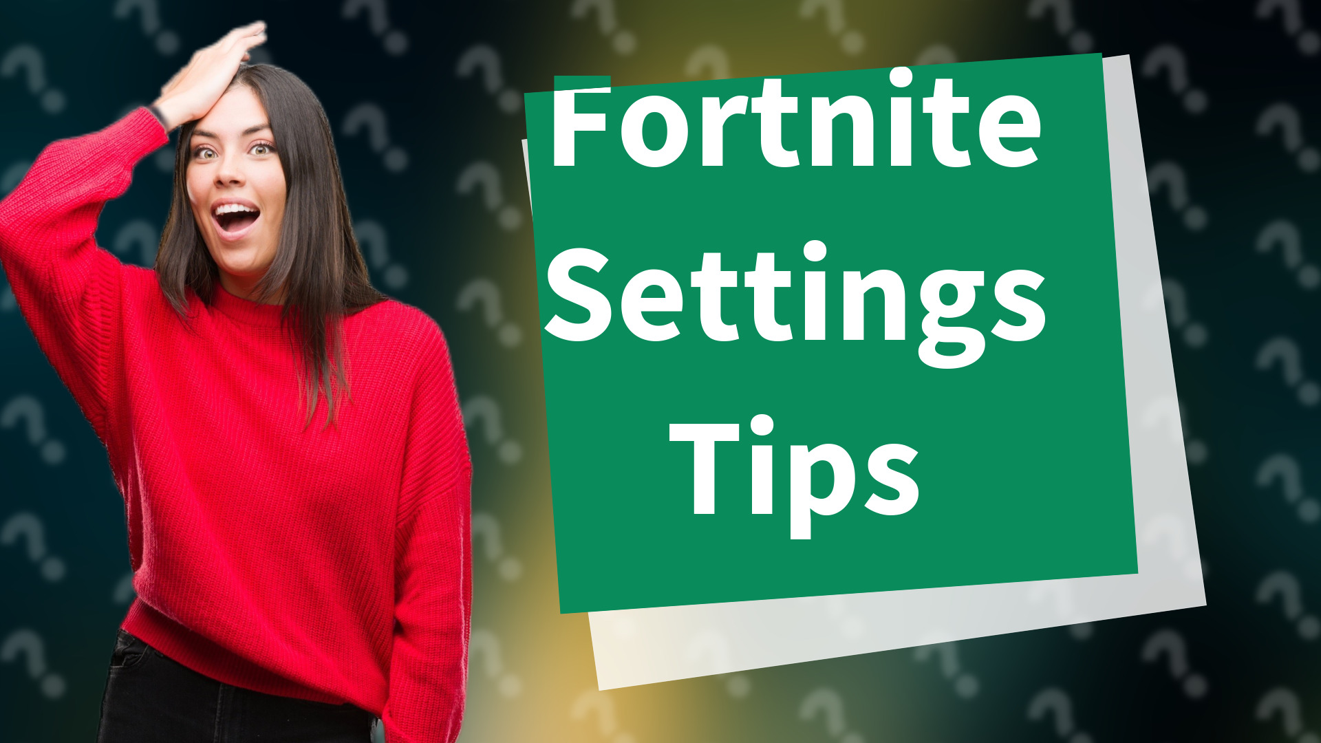 Fortnite Settings Tips