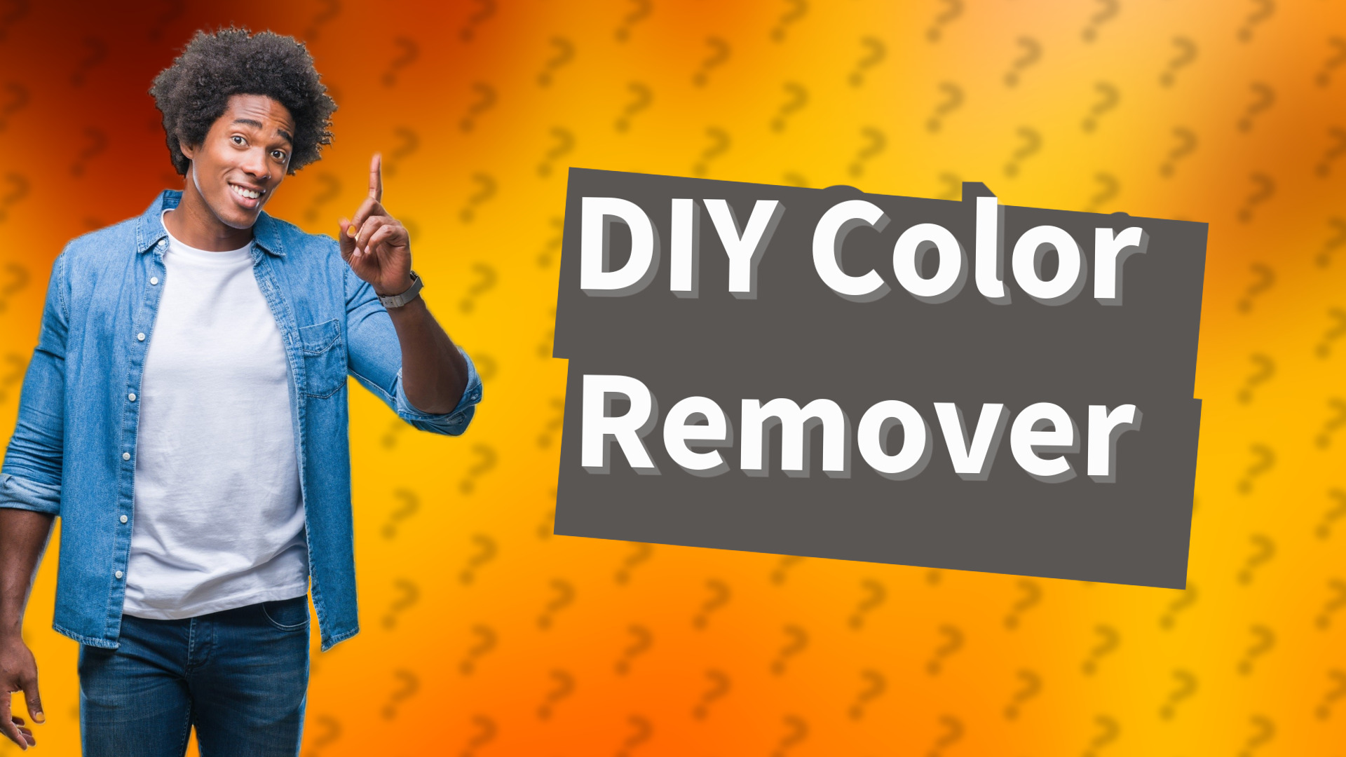 DIY Color Remover