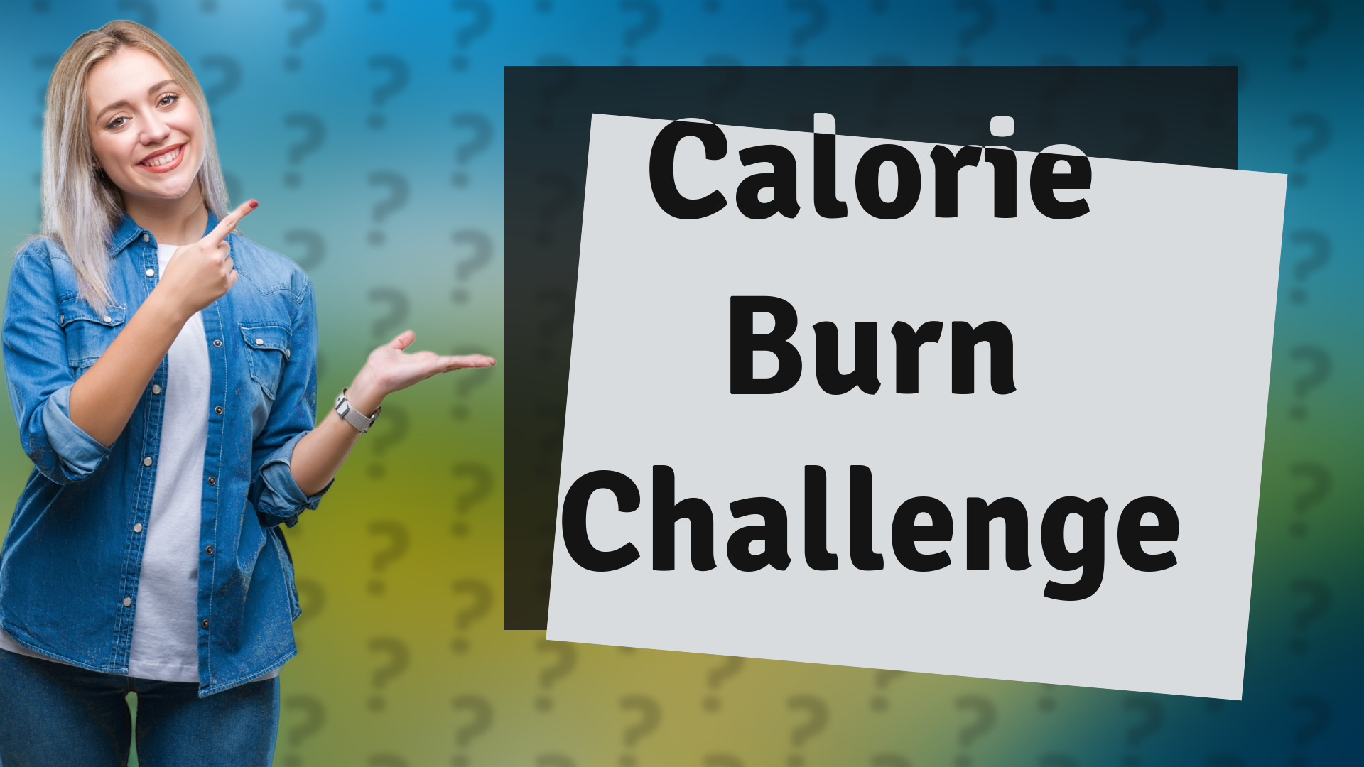 Calorie Burn Challenge