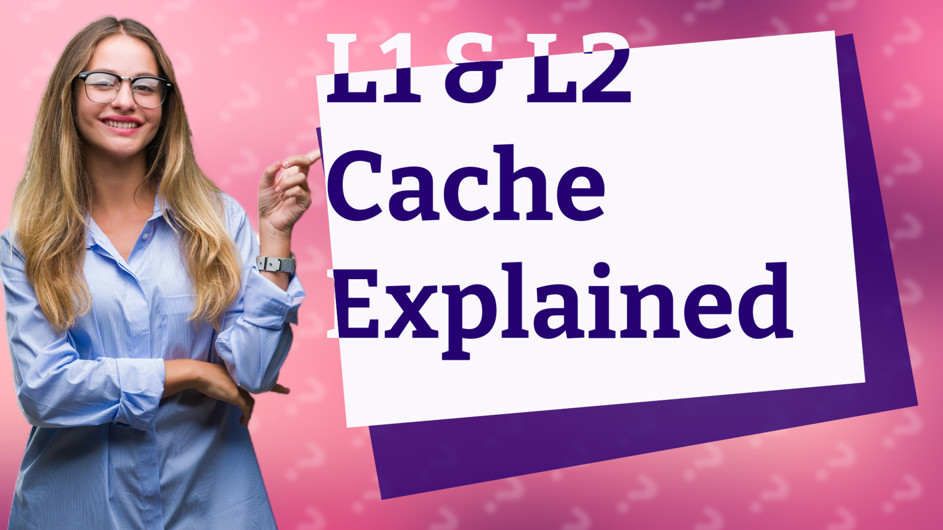 L1 & L2 Cache Explained