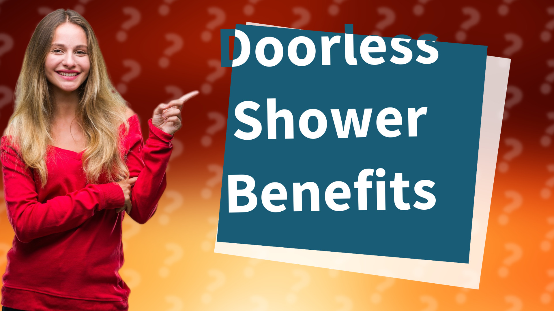 Doorless Shower Benefits