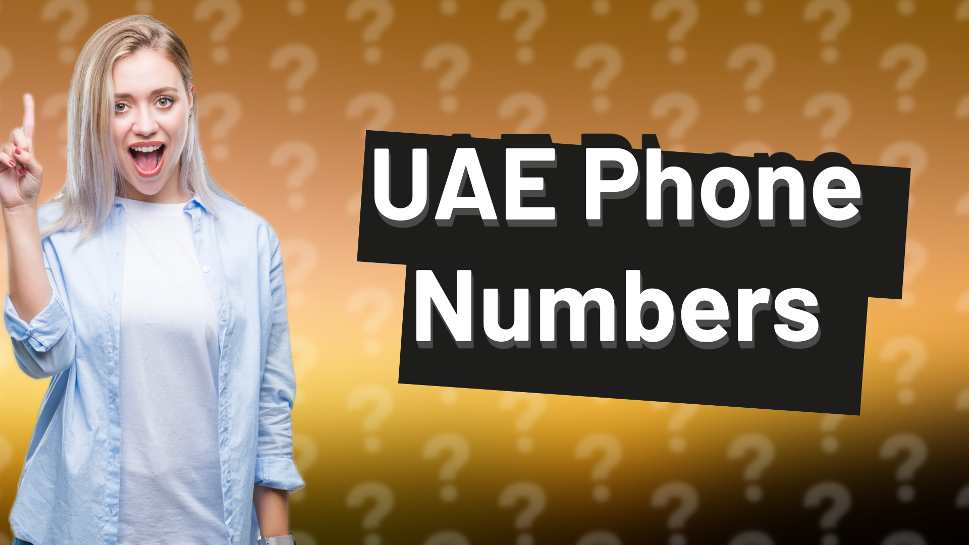 UAE Phone Numbers