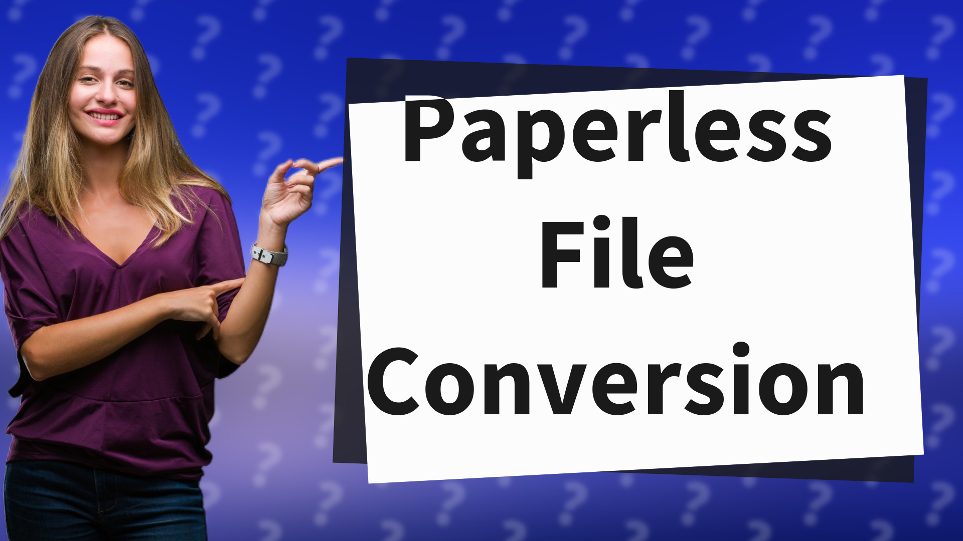Paperless File Conversion