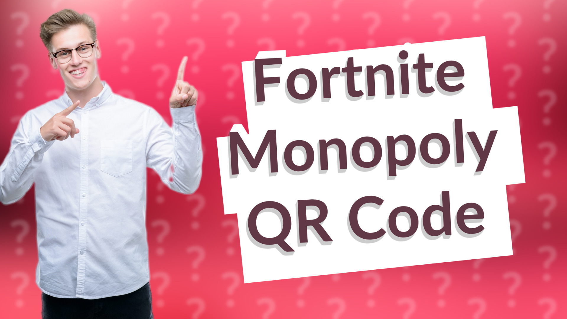 Fortnite Monopoly QR Code