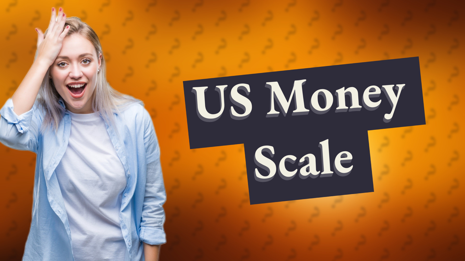 US Money Scale