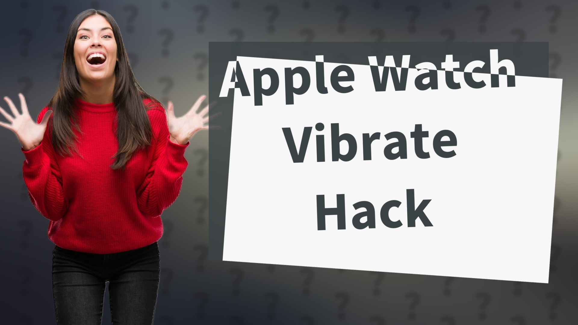 Apple Watch Vibrate Hack