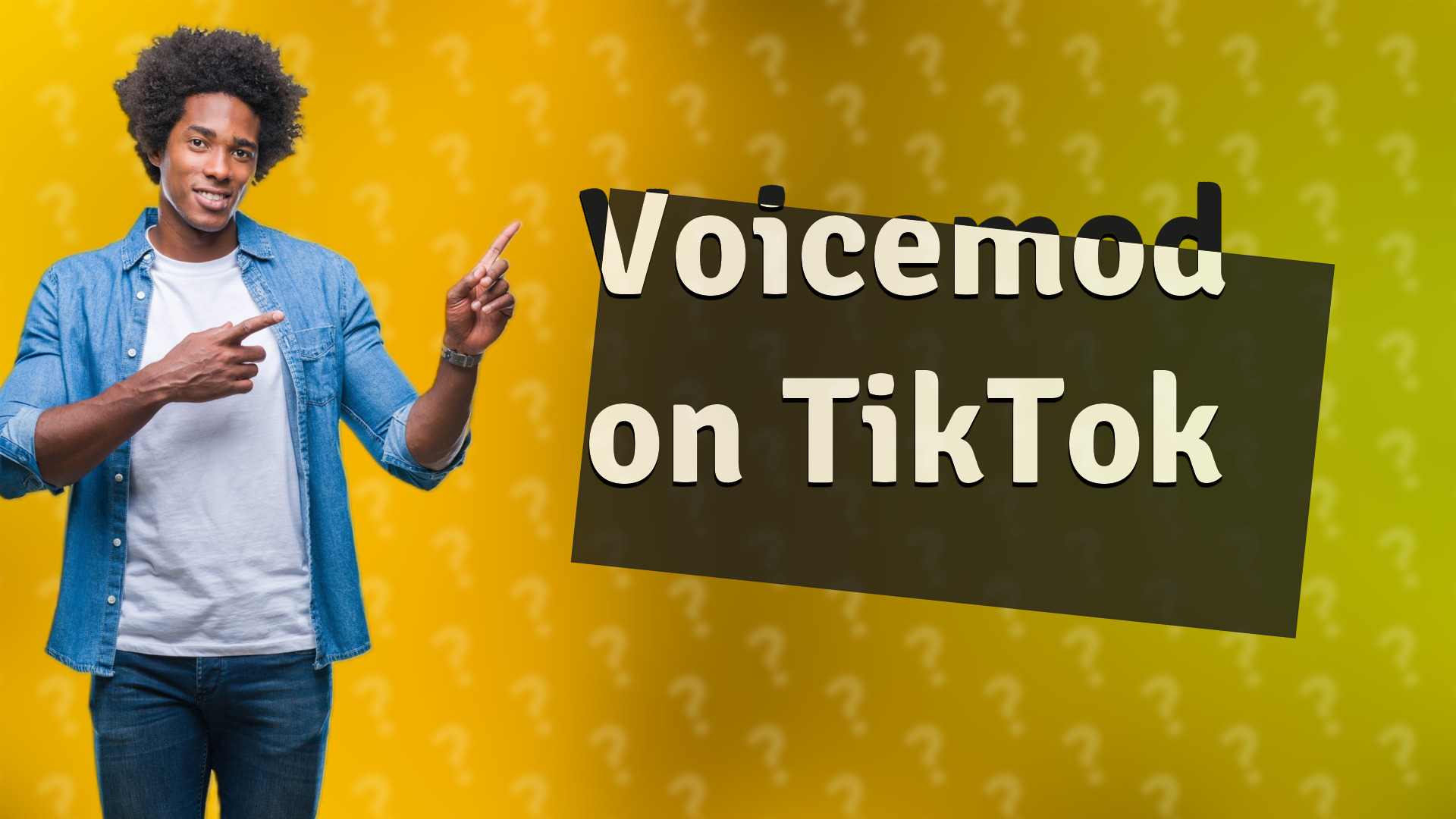Voicemod on TikTok
